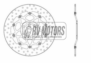 Тормозной диск BREMBO BRM 78B40869