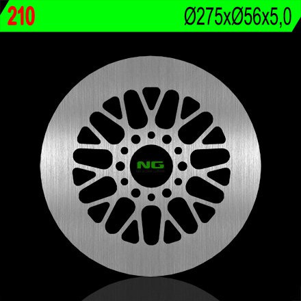 Тормозной диск NG задний SUZUKI VS 1400 INTRUDER '87-'10 (275X56X5) (6X10,5MM) NG210