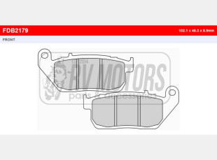 Тормозные колодки FERODO FDB2179P