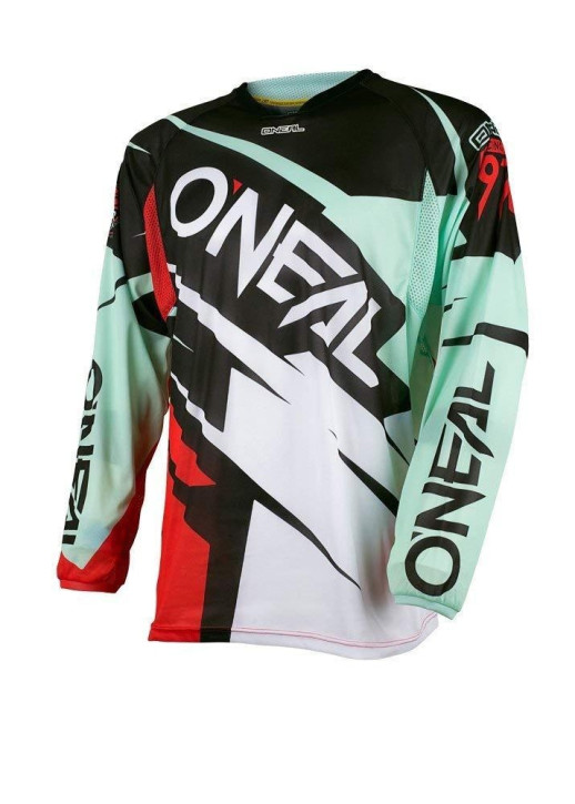 Джерсі O`NEAL HARDWARE FLOW JAG блакитний/чорний/червоний M