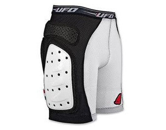 Защитные шорты UFO MTB/BMX White/Black MTP6282KM