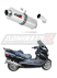 Прямоток Suzuki BURGMAN 650 2002 - 2012 DOMINATOR овальный