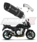 Прямоток Suzuki GSF 1250 N / GSF 1250 S BANDIT 2007 - 2016 DOMINATOR HP1 BLACK