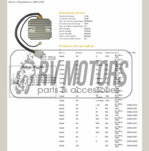 Регулятор напряжения SUZUKI GS550/650/750/850/1000/1100 DZE ELEKTRYKA 2304-01