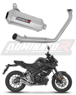 Полная система выхлопа Yamaha MT 125 2020 DOMINATOR овальный G2