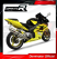 Прямоток DOMINATOR HONDA CBR 954 RR FIREBLADE 2002 - 2003 круглый