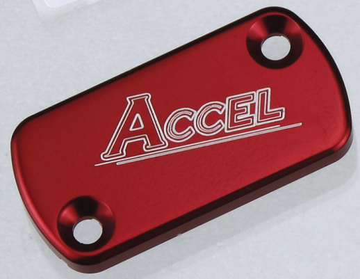 Кришка переднього гальмівного циліндра ACCEL FBC01RD червоний