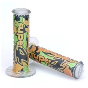 Ручки руля HARRIS закрытые (120/22 мм) 01689/L-MI