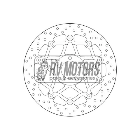 Тормозной диск BREMBO BRM 78B408A1