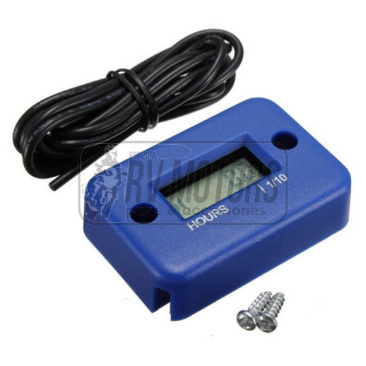 Лічильник мотогодин синій