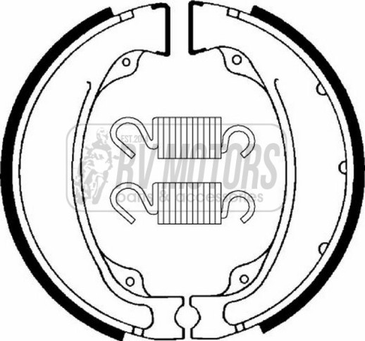 Гальмівні колодки SBS 2055