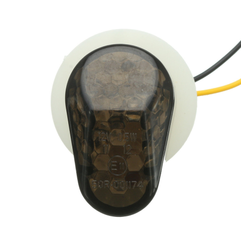 Светодиодные повороты Flush mount 12 диодов тонированные