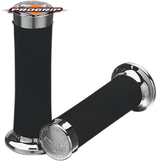 Ручки руля PROGRIP (22+25MM 130MM) чёрные PG860
