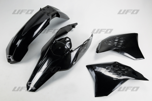 Комплект пластика UFO KTM EXC '09-'10 (чёрный) (KT511E001) KTKIT511001