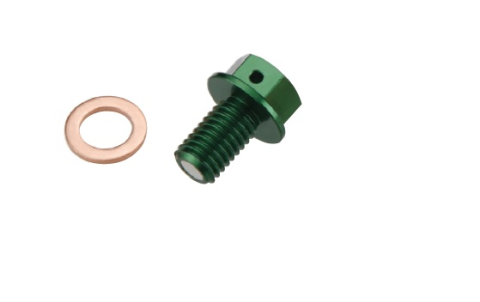 Болт слива масла ACCEL MDP-02GR зелёный