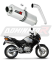Прямоток HONDA XL 125 V VARADERO 2001 - 2006 DOMINATOR овальный