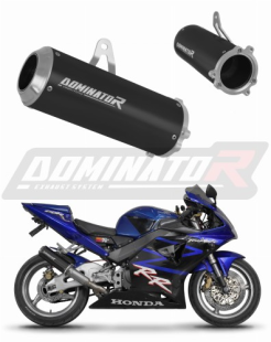 Прямоток Honda CBR 954 2002 - 2003 DOMINATOR GP черный