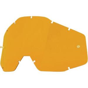 Скло маски 100% RACECRAFT/ACCURI/STRATA Yellow Anti-Fog 51001-046-02