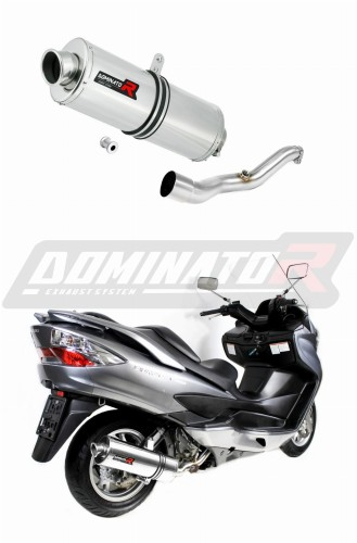 Прямоток Suzuki BURGMAN 400 2007 - 2016 DOMINATOR овальный
