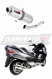 Прямоток Suzuki BURGMAN 400 2007 - 2016 DOMINATOR овальный