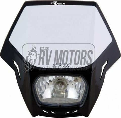 Обтекатель с фарой Кросс RACETECH MASKNR00007