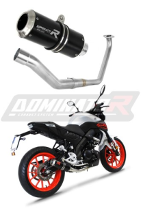 Полная система выхлопа Yamaha MT 125 2020 DOMINATOR овальный GP черный