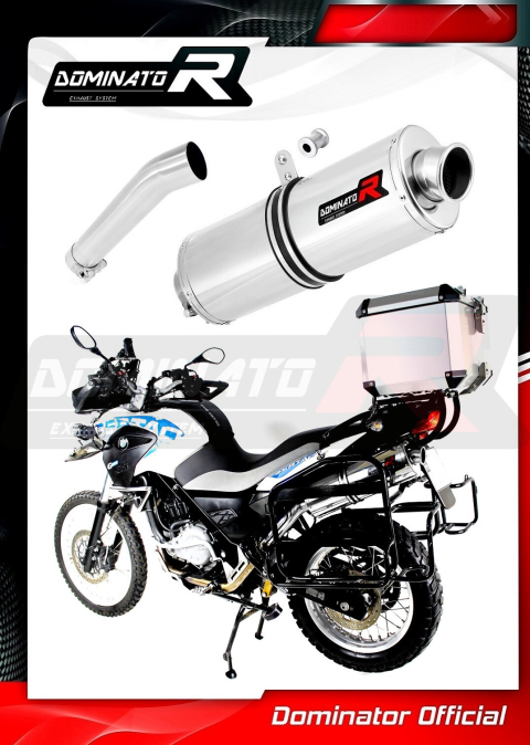 Прямоток DOMINATOR BMW G650GS 2011 - 2018 овальный