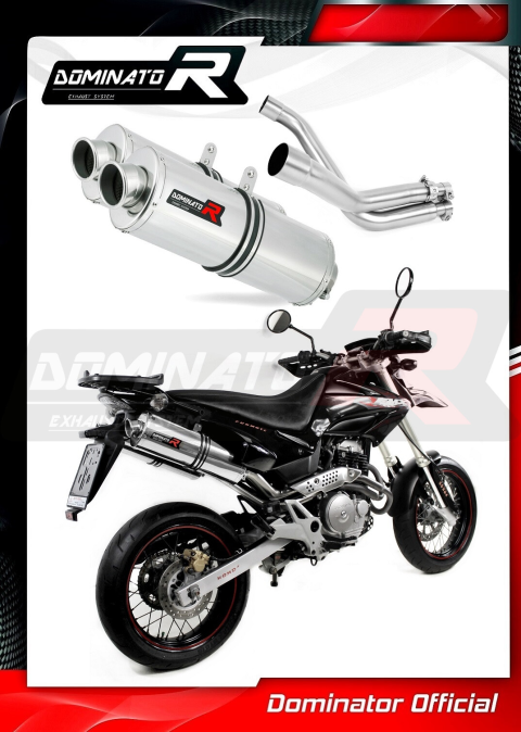 Прямоток DOMINATOR HONDA FMX 650 2005 - 2009 овальный