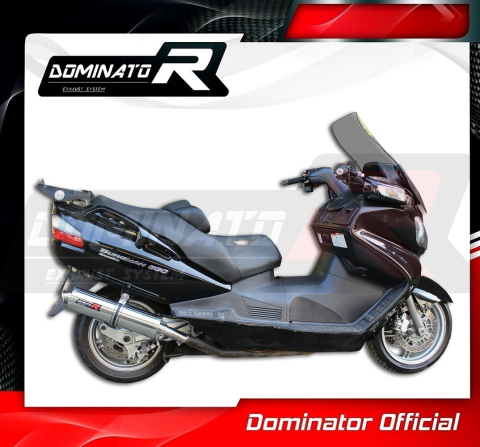 Прямоток DOMINATOR SUZUKI BURGMAN 650 - 2013 круглый