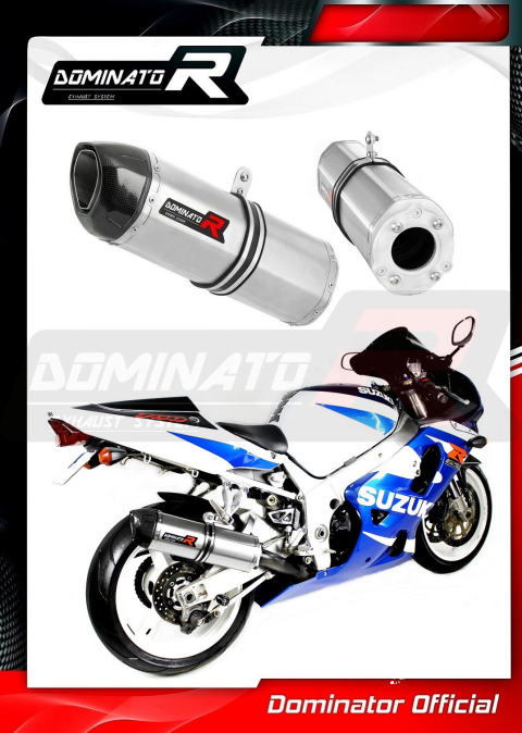 Прямоток DOMINATOR SUZUKI GSXR 750 K1-K5 HP1 2001 - 2005 