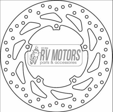 Тормозной диск BREMBO BRM 68B407C5