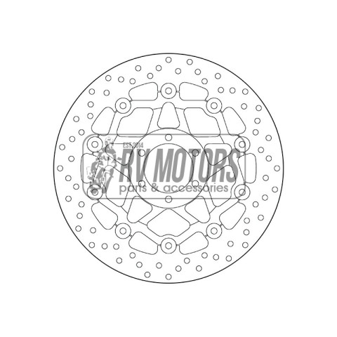 Тормозной диск BREMBO BRM 78B408A2