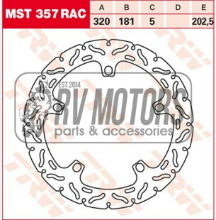 Тормозной диск TRW Lucas MST357RAC