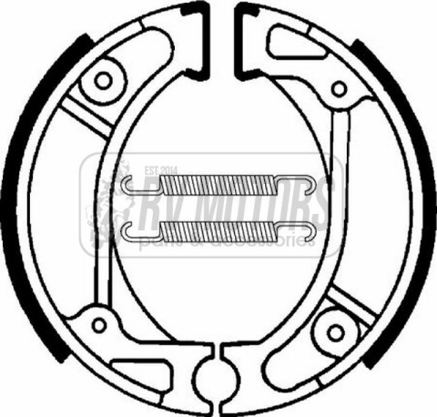 Тормозные колодки SBS 2057