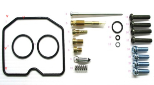 Ремкомплект карбюратора KAWASAKI KLF 300C BAYOU '89-'96 BEARING WORX CK50581 (26-1226)