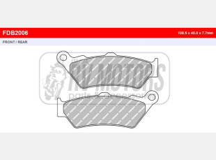 Тормозные колодки FERODO FDB2006P