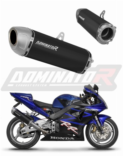 Прямоток Honda CBR 954 2002 - 2003 DOMINATOR S6 черный