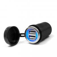 USB зарядное на 2 порта BMW TRIUMPH BIKETEC BTMUS41