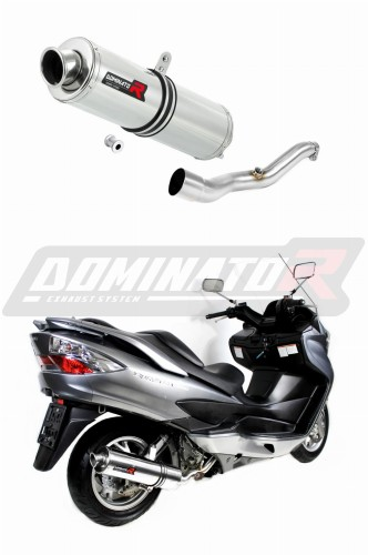 Прямоток Suzuki BURGMAN 400 2007 - 2016 DOMINATOR круглый