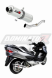 Прямоток Suzuki BURGMAN 400 2007 - 2016 DOMINATOR круглый