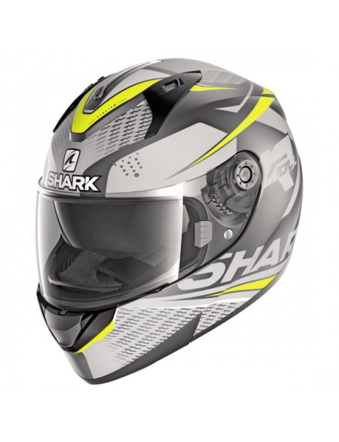 Шлем Shark Ridill Straton Matt антрацит/желтый. Размер М  