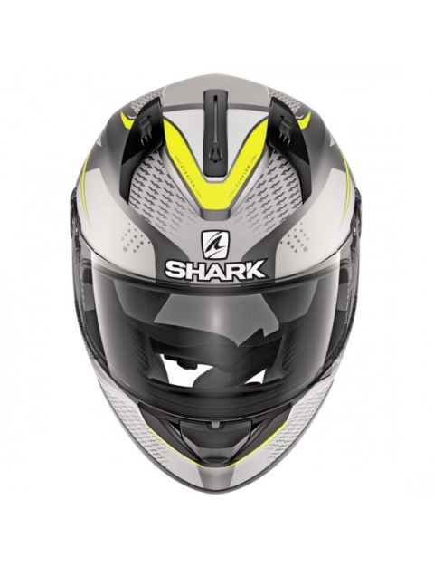 Шлем Shark Ridill Straton Matt антрацит/желтый. Размер М  