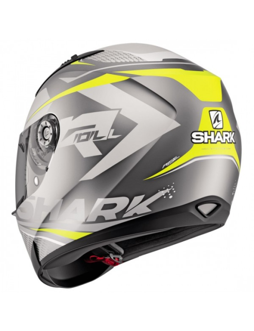 Шолом Shark Ridill Straton Matt антрацит/жовтий. Розмір М