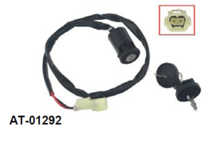 Замок зажигания HONDA TRX 300EX/X '07-'09 (OEM: 35100-HM3-A60) BRONCO AT-01292