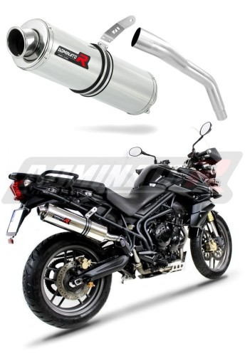 Прямоток Triumph TIGER 800 XC / TIGER 800 XR 2011 - 2014 DOMINATOR круглый