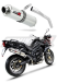 Прямоток Triumph TIGER 800 XC / TIGER 800 XR 2011 - 2014 DOMINATOR круглый