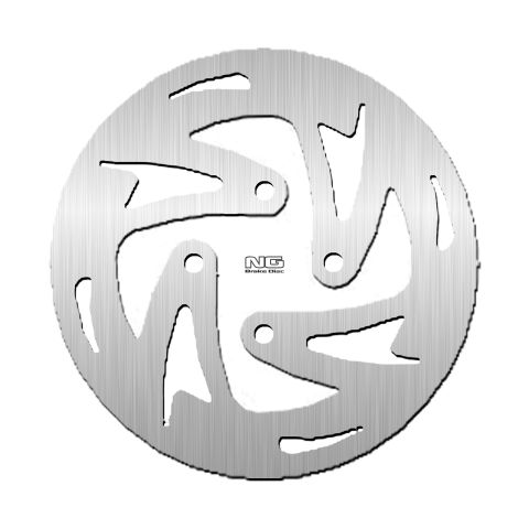 Тормозной диск задний GAS GAS MC65 '06-08, MX65 '10-11 (180X45X3MM) (4X6,5MM)  NG NG906