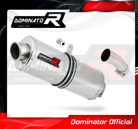 Прямоток DOMINATOR SUZUKI BURGMAN 650 - 2013 овальный
