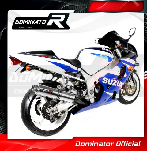 Прямоток DOMINATOR SUZUKI GSXR 750 K1-K5 2001 - 2005 круглый