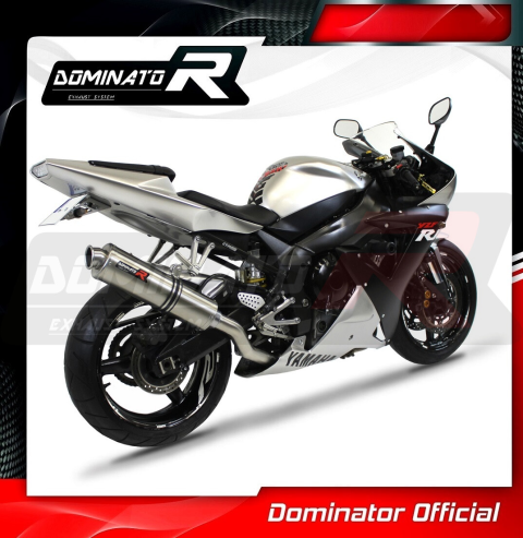 Прямоток DOMINATOR YAMAHA YZF R1 1000 RN09 2002 - 2003 круглый